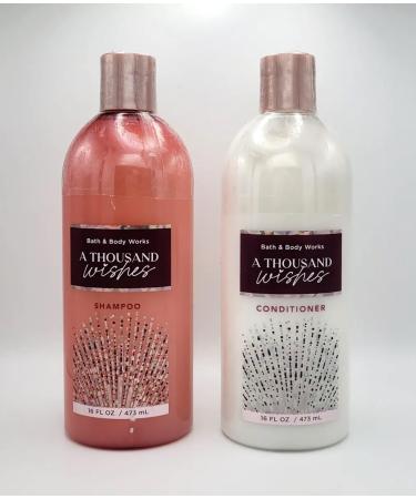 A Thousand Wishes Shampoo and Conditioner 16 oz Each New For 2021 Suitable for All Hair Types