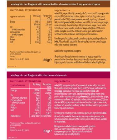 Graze - Healthy Snacks sweets oats flapjacks - Packaging may vary - (Lively Lemon & Cherry Bakewell Total 18 trays) Lively Lemon & Cherry Bakewell 18 pack - Buy Online on GoSupps.com