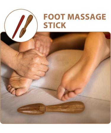 Minkissy 4-Piece Wood Massage Tools Set | Thai Foot & Hand Massage Devices | Reflexology & Relaxation Rollers - Buy Online on GoSupps.com