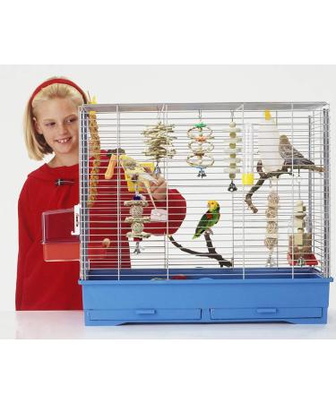 BWOGUE 7 Pack Bird Parrot Toys - Natural Wood Chewing, Hanging Swing, Climbing Ladders - Small Parakeets, Cockatiels, Conures, Finches, Budgie, Parrots, Love Birds - Buy Online on GoSupps.com