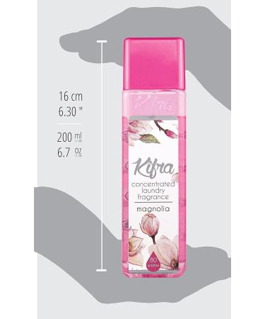 KIFRA MAGNOLIA Concentrated Laundry Fragrance 200ml - Long-lasting Scent for 80 Washes - Buy Online on GoSupps.com
