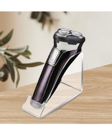 Colcolo Trimmer Holder Stand - Transparent Acrylic Hair Remover Rack for Bathroom - Perfect Electric Stand for Easy Storage - Buy Online on GoSupps.com