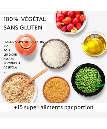 YU T - Meal Replacement Powder - 10 Meals - Weight Control Aid - Super Healthy and Authentic - 34g Protein - 31 Vitamins and Minerals - Vegan/Gluten Free - Vanilla - 1kg - Buy Online on GoSupps.com