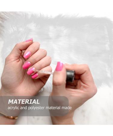 Beaupretty Rug Carpet Tools Nail Plush Background Photo Mat Background for Nail Pictures Plush Photography Background Mat Mesh Cloth Cushion Props Manicure Display Cloth Acrylic White - Buy Online on GoSupps.com