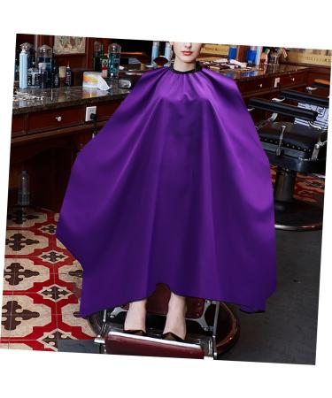 Beavorty Hairdressing Cloak Capes - Purple Salon Gown for Adults | Professional Hair Apron for Barbers & Hairdressers - Buy Online on GoSupps.com