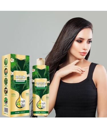  Generisch Bubble Hair Dye Shampoo - 200ml - Bubble Plant Shampoo - Coloured Hair Shampoo - Practical Hair Dye for Women and Men - Buy Online on GoSupps.com