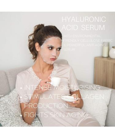  Littorelle Face Mask N 4 Hydrating Serum with Hyaluronic Acid Made in France Moisturizes and Plumps the Skin Anti-Aging Stimulates Collagen Production Tissue Mask for Normal Skin - Buy Online on GoSupps.com