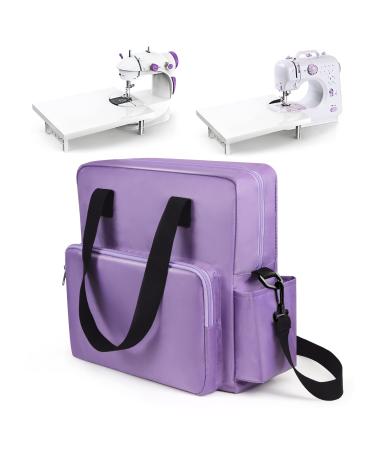 KPCB Tech Sewing Machine Case Carrying Case for Mini Sewing Machine (Purple)