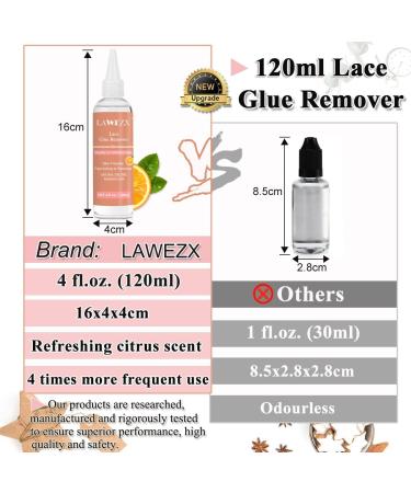 Tape Remover 4OZ/120ml - Fast Acting Wig & Hair Extension Adhesive Remover | Gentle on Skin & Hair - Buy Online on GoSupps.com