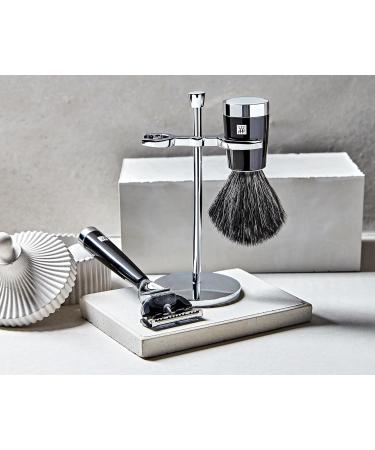 Buy Zwilling 3-Part Razor Set | Black Gift Set with Razor Brush & Bracket for Gillette Fusion - International Shipping Available - Buy Online on GoSupps.com