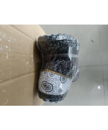 Vtasq High Top Soccer Shoes for Men & Boys - Artificial Turf Football Shoes - Unisex Training Footwear - EU Size 39 - Black - Buy Online on GoSupps.com