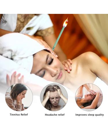 Ysimple 32 Pcs Ear Candles Ear Wax Remover Candle Kit All Natural Ear Candles Beeswax Candling Cones Cylinders Fragrance Hollow Candles with 16 Protective Disks and 2 Pack Swabs(8 Colours) Straight - Buy Online on GoSupps.com