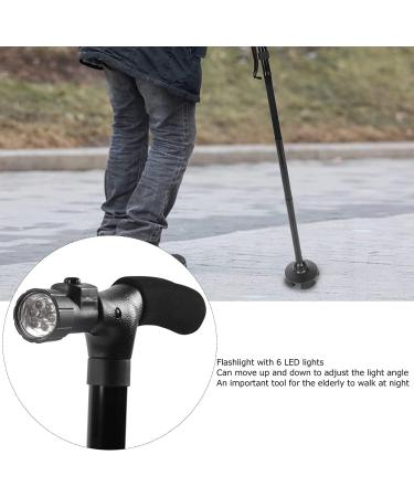 Adult Crutches Adult Crutches Aluminum Adjustable Crutches Folding Telescoping Crutches with 6 Led Lights for Elderly Adults Walking Aids Convenient Independence - Buy Online on GoSupps.com