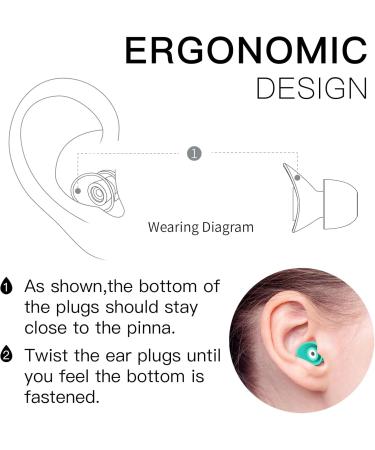Afflatus ComfortFit-1 Small Ear Plugs for Kids (Age 8-17) and Small Ear Canals Small Earplugs Kids Children Ear Plugs for Sleeping Noise Reduction Concert Airplane Pressure (Size S Pairs*2) Light Grey-women&kid's Size - Buy Online on GoSupps.com