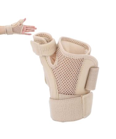 Carpal Tunnel Wrist Brace & Thumb Stabilizer | Adjustable Support for Arthritis & Pain Relief - Right/Left Hand | Skin Color - Buy Online on GoSupps.com