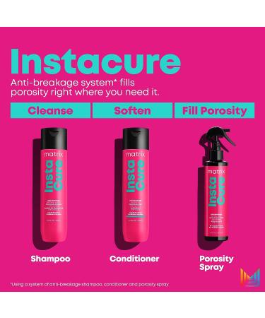 Matrix Instacure Anti-Breakage Conditioner - Repair, Strengthen, and Nourish Hair | Reduce Frizz | For Dry, Damaged, and Brittle Hair - 10.1 fl oz - Buy Online on GoSupps.com