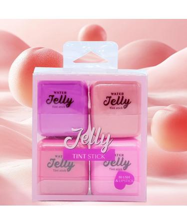  Jlobnyiun Blush Lip Stick - Pink Lip Paint Blush Eyeshadow Stick | Velvet Hydrating Lipstick for Natural Color Glow Tinted Lip Balm for Women Mother-Daughter Rich Pigment Enhancer Makeup - Buy Online on GoSupps.com