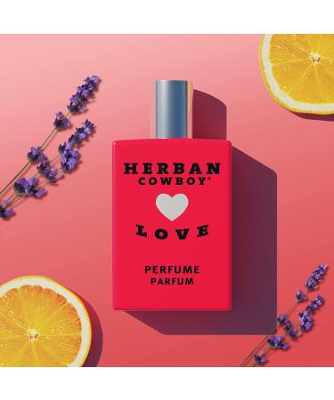 Herban Cowboy Women's Perfume Love - 1.7 oz | Eco-Friendly Fragrance - Buy Online on GoSupps.com