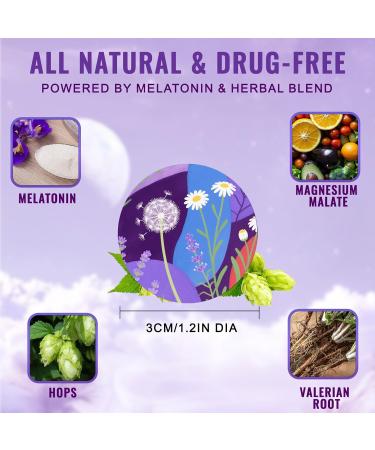 WLTHO 60ct Deep Sleep Patches for Adults - All Natural Sleep Patches Stickers with Valerian Root Melatonin & Magnesium 8-Hour Lasting Non-GMO & Cruelty Free - Buy Online on GoSupps.com