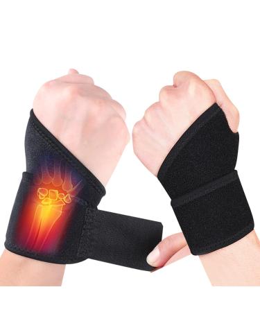 Wrist Brace 1 Pair Wrist Strap Right Hand and Left Hand Wrist Band Strength Training Suitable for protecting and relieving wr