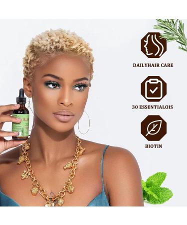 MieIIe Rosemary Oil for Hair Organic Rosemary Mint Scalp & Hair Strengthening Oil for Hair Growth Split End Treatment Dry Scalp - Buy Online on GoSupps.com