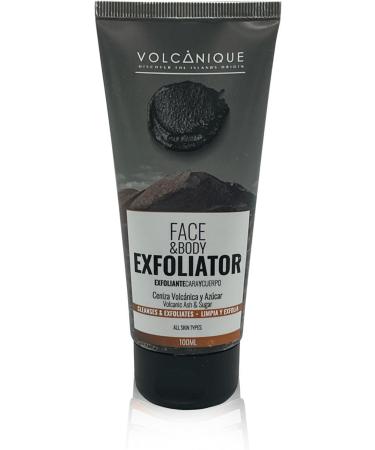 Mussa Cosmetics Volcanique Face and Body Scrub with Volcanic Ash and Sugar 100 ml - Buy Online on GoSupps.com