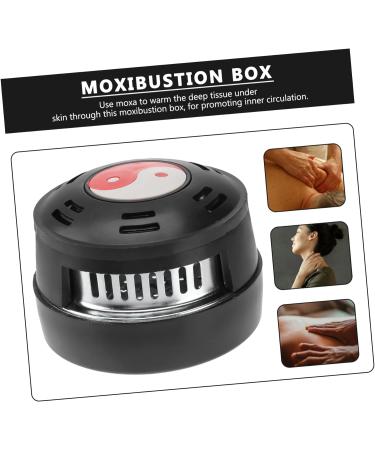 OHPHCALL 2Pcs Ai box Cloth cover moxibustion device Ai can moxa cone burner moxibustion furnace tool waist moxa burner container moxa heat tank Ai Zhu portable seat bracket - Buy Online on GoSupps.com