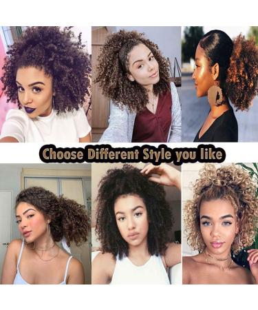SEGO 3 Packs Afro Crochet Braids - Kinky Curly Hair Bulk Extensions in Natural Black & Red-Brown - Buy Online on GoSupps.com