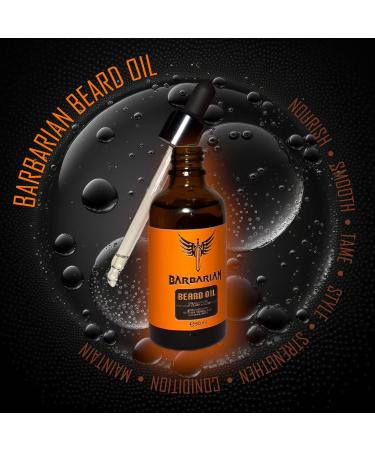 Beard Oil Barbarian Premium Care for Beard and Moustache - Buy Online on GoSupps.com