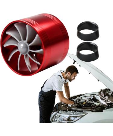 FIRULAB Air Inlet Turbo - Automatic One-Sided Turbocharger for Travel Campers Motorhomes Cars Trucks & SUVs - Premium Power Conversion Accessory in Red - Buy Online on GoSupps.com