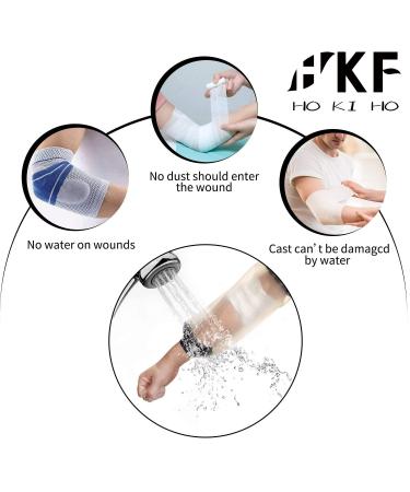 HKF HO KI HO PICC Line Waterproof Protectors Dressing Cover-Midline Elbow Cover-Protector Cast and Bandage Dry for Shower Bath - Buy Online on GoSupps.com