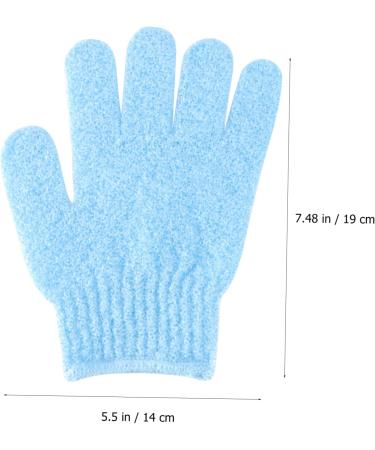 Beaupretty Exfoliating Bath Gloves - 2 Pairs Cotton Shower Towel for Dead Skin Removal & Body Scrub - Women's Exfoliating Gloves - International Shipping Available - Buy Online on GoSupps.com
