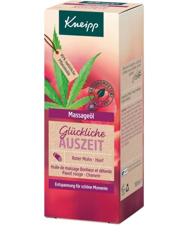 Kneipp Happy Time Out Massage Oil 100ml - Relax & Unwind | International Shipping Available - Buy Online on GoSupps.com