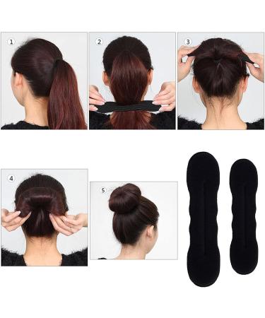 25-Piece Hair Styling Set - Fashionable DIY Hair Accessories and Styling Tools for Fast and Easy Spiral Hair Design | Hair Modelling Tool Kit for Magic Hairdresser Results - Buy Online on GoSupps.com
