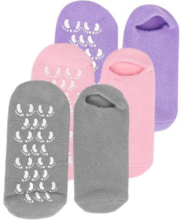 Beavorty 6 Pairs Foot Gel Socks Casual Socks Miss Cotton-spandex Ordinary - Buy Online on GoSupps.com