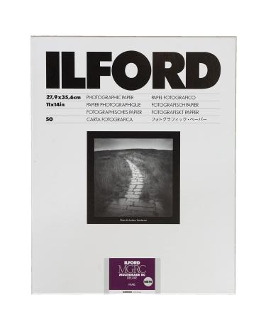 Ilford Multigrade V RC Deluxe Pearl Surface Black & White Photo Paper, 190gsm, 11x14, 50 Sheets
