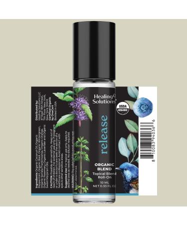 Buy Healing Solutions Head Relief Essential Oil Roll-On | Organic Clove Oil Aromatherapy | 10ml - International Shipping Available - Buy Online on GoSupps.com