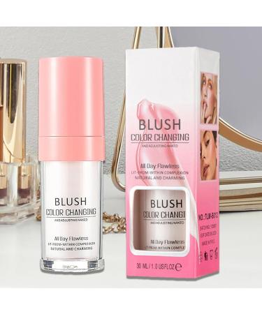 Color-changing blush - Long-lasting lightweight blush 30ml | Easy-absorbing cosmetics | Flawless cheek tint for women | For everyday makeup and a natural glow - Buy Online on GoSupps.com