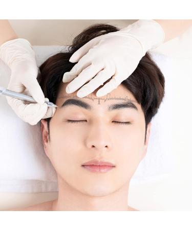 Baluue 100pcs Eyebrow Ruler White Eyebrow Shape Measurements Eyebrow Measurement Tool 18X2.2CM White - Buy Online on GoSupps.com