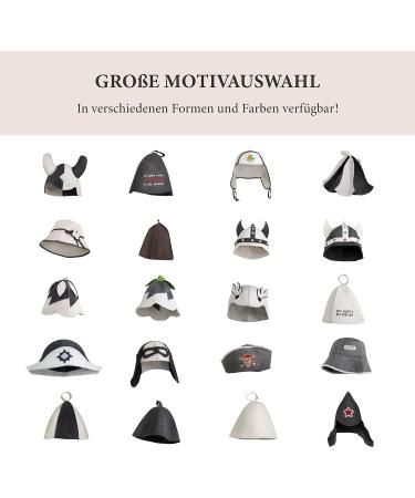 Lowell Saunahut - Stylish Filzhut for Men & Women | Essential Sauna Accessories & Guide for Ultimate Wellness Experience - Buy Online on GoSupps.com