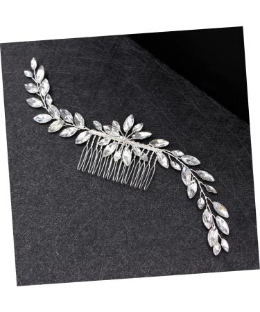Angoily Hair Barrettes Rhinestone Bobby Pins Hair Pin Bridal Wedding Headpiece Rhinestone Hair Clip Crystal Hair Comb Bride Insert Comb Women Comb Jewelry Hair Accessories Hairpin Headgear - Buy Online on GoSupps.com