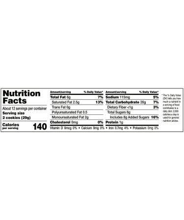 Amazon Brand - Happy Belly Old Fashioned Oatmeal Cookies 12oz | Delicious Snack for Anytime! - Buy Online on GoSupps.com