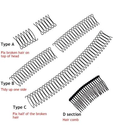 Hopowa Hair Finishing Fixing Comb Metal Wavy for Women - Buy Online on GoSupps.com