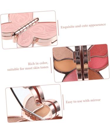 VINTORKY 1pc Palette Glitter Eye Shadow Blushers for Face Blush Eye Shadow Plate Abs 1 count (Pack of 1) As Shown 4 - Buy Online on GoSupps.com