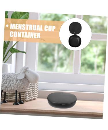 Buy Gleavi Silicone Shell - 10 Piece Storage Box & Portable Cup Holder for Menstrual Cups & Pacifiers | Travel Hygiene Container - Black - Buy Online on GoSupps.com
