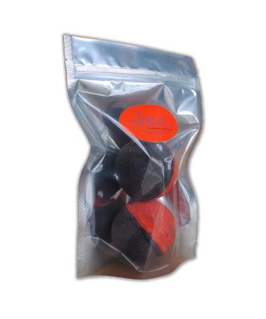 Certified Smart Ass Bath Bombs - XL Black and Red Fizzers (2 Count) Handcrafted in America - Buy Online on GoSupps.com