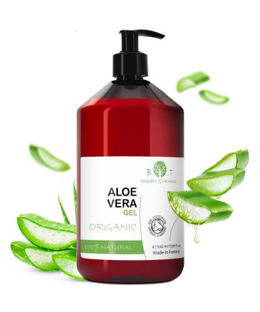 100% pure aloe vera gel directly from Lanzarote Spain moisturizer for face body pimples dry skin after sun sunburn hair gel anus men 500 ml 500 ml (1 Pack) - Buy Online on GoSupps.com