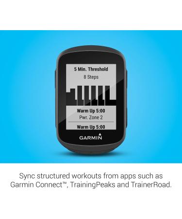 Garmin Edge 130 Plus GPS Cycling Computer with Structured Workouts & ClimbPro Pacing - Black (010-02385-00) - Buy Online on GoSupps.com