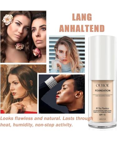  EONFAVE EONFAVE Liquid Foundation Correct Color Flawless Base Foundation 30 ml - Buy Online on GoSupps.com