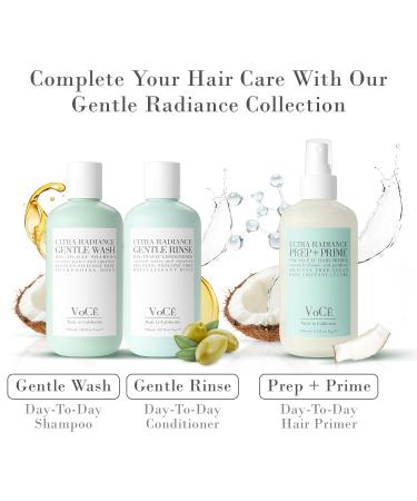 VoC Haircare Vegan Prep + Prime Blowout Spray | Shine Style Retention Heat Protection Hydrating Anti-Frizz Non-Toxic Cruelty-Free Vegan Haircare (8.5 oz | 250 ml) - Buy Online on GoSupps.com